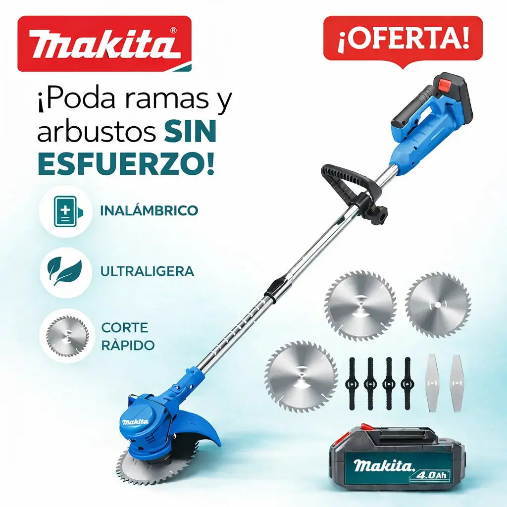 Desbrazadora Podadora Recargable
